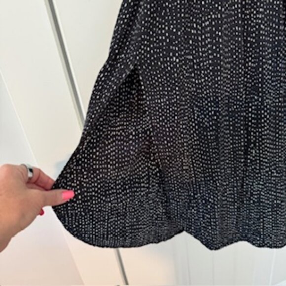 Karen Kane Black print layering dress S - Picture 4 of 4